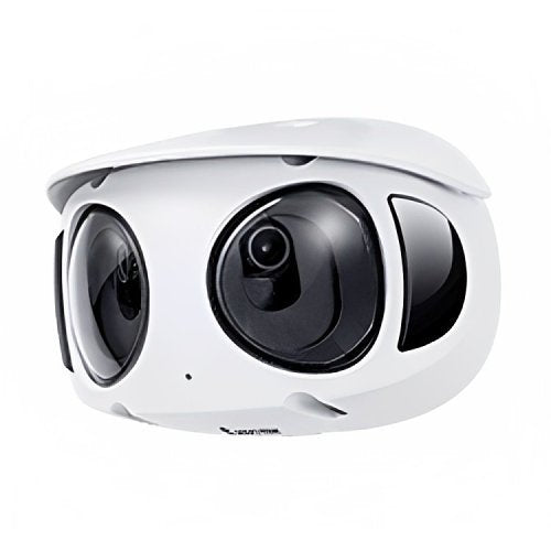 VIVOTEK MS9390-EHV-V2 V-Series 8MP WDR Multi-Sensor Panoramic IP Camera, 2.8mm Fixed Lens, White