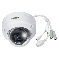 VIVOTEK FD9380-HV-V2 5MP FD9380-HV-V2 C Series 5MP Outdoor Fixed Dome AI IP Camera with 2.8mm Lens, White