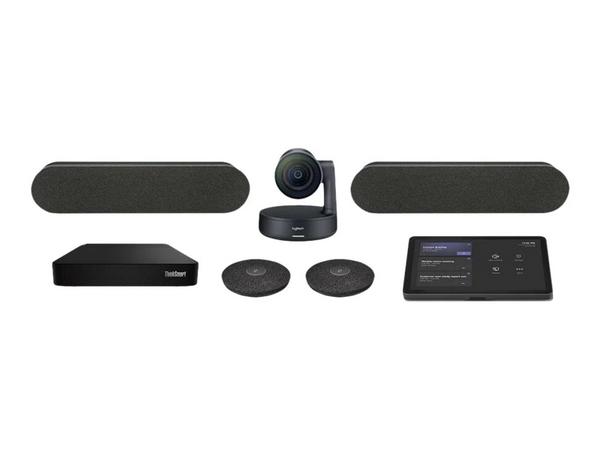 Logitech TAPRAPMSTLNV2 Large Room With Tap + Rally Plus + Lenovo Thinksmart Core for Microsoft Teams Room