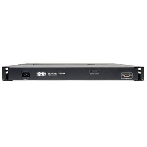 Eaton Tripp Lite B021-000-19 1U Rack-Mount Console with Rackmountable in 19" System Rack (1U), from 27" to 42" Deep, Connects to PS/2 or USB Server or KVM Switch, Supports Resolutions up to 1366x768