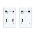 Eaton Tripp Lite B127A-1A1-FHFH HDMI over Cat6 Extender Kit, Wallplate, 4K 60Hz