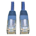 Eaton Tripp Lite N200-100-BL CAT6 Gigabit Molded UTP Ethernet Cable, RJ45 Male to Male, PoE, 100' (30.5m), Blue