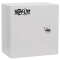 Eaton Tripp Lite SRIN4101010 SmartRack Outdoor Industrial Enclosure with Lock, NEMA 4, Surface Mount, Metal Construction, 10x10x10", Gray