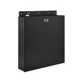 Eaton Tripp Lite SRWO2UBRKT SmartRack 2U Low-Profile Vertical-Mount Vented Wall-Mount Mini Rack Enclosure, Black