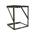 Eaton Tripp Lite SRWO8U22MD SmartRack Expandable Very Low-Profile Patch-Depth Wall Mount Open-Frame Rack, 11.5" (29cm), 150lb (68kg), 2-Post, 8U/12U/22U