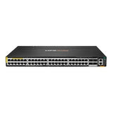 HPE S0E91A Ethernet Switch, HPE Aruba CX6300, 48-Port SR10 PTP/AVB Class8 PoE, 4-Port 100G MACsec Switch
