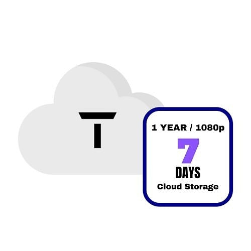 Turing Video TV-FHDCS7 1-Year 1080p 7-Day Cloud Storage