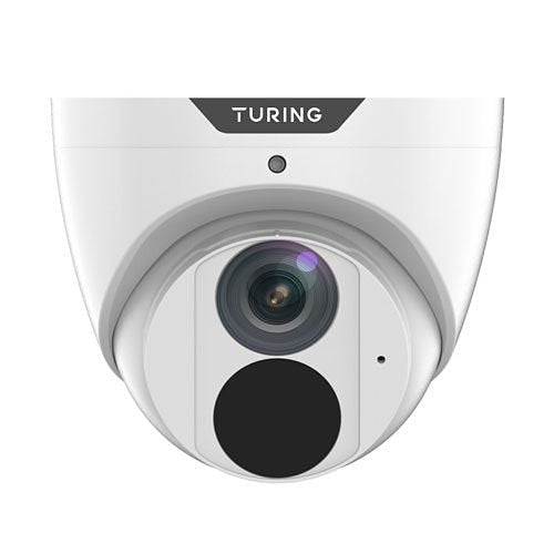 Turing Video TP-MED4M28 SMART Series TwilightVision 4MP IR Turret IP Camera, 2.8mm Lens, White