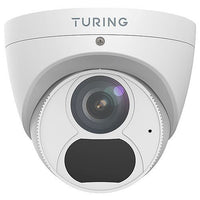Turing Video TP-MED5M28 SMART Series TwilightVision 5MP IR Turret IP Camera, 2.8mm Lens, White