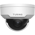 Turing Video TP-MFD4A4 SMART Series TwilightVision 4MP IR Dome IP Camera, 4mm Lens, White