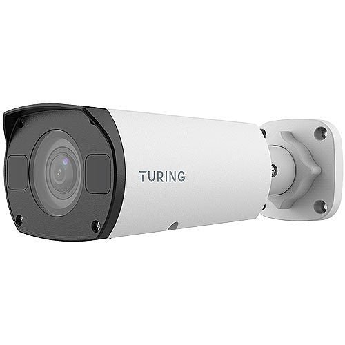 Turing Video TP-MMB8AV2 SMART Series TwilightVision 8MP Bullet IP Camera, 2.8-12mm Motorized Varifocal Lens, White