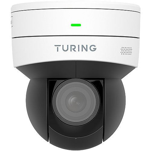 Turing Video TP-MPN5MV2 SMART Series 5MP Indoor IR Wi-Fi PTZ Camera, 2.7-13.5mm Lens, White