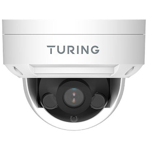 Turing Video TI-NFD08A28 ADVANTAGE Series 8MP IR Dome IP Camera, 2.8mm Lens, White