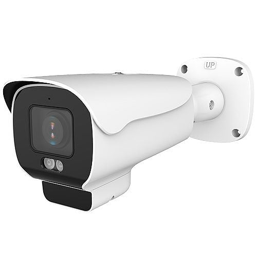 Turing Video TI-NVB02VSL ADVANTAGE Series Active Deterrence 2MP IR Bullet IP Camera, 2.7-13.5mm Motorized Lens, White