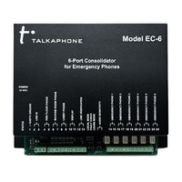Talkaphone EC-6 6-Port Analog Call Station Telephone Line Consolidator (Replaces EC-8)