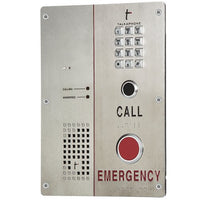 Talkaphone VOIP-500ECK Call Station with Emergency Signage