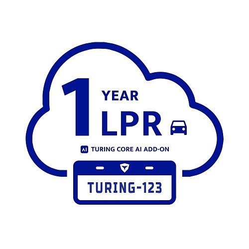 Turing Video TV-VBLPR1Y Video-Based Lpr Add-On Per Camera, 1-Year