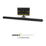 SurgeX SX-VS-1624 Vertical Series+ Smart Vertical PDU, 24-Outlet Configuration, 120V