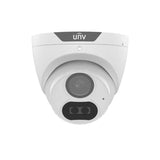 Uniview UAC-T125-AF28M-W 5MP ColorHunter CVI/TVI/AHD/CVBS Turret Camera – 2.8mm, 131ft White LED, Built-in Mic, IP67