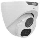 Uniview UAC-T128-ADF28MS 8MP LightHunter CVI/TVI/AHD/CVBS Turret Camera – 2.8mm, 131ft IR, Built-in Mic, IP67