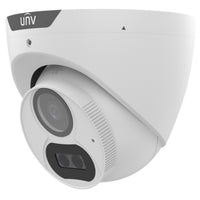 Uniview UAC-T128-ADF28MS 8MP LightHunter CVI/TVI/AHD/CVBS Turret Camera – 2.8mm, 131ft IR, Built-in Mic, IP67