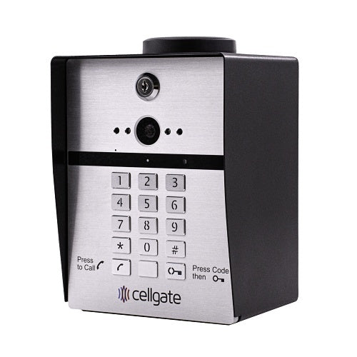 Cellgate AA1TP-VZN W410 VZN Smart Telephone Entry System for Single Family Homes or Commercial Applications, Pedestal-Mount, TrueCloud Connect Cloud Based Integration