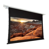 Dragonfly DFRM-TAB-100-UW 100" Recessed Motorized Tab Tension Ultra White Projection Screen