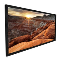 Dragonfly DF-SL-110-UW Fixed 16:9 Ultra White Projection Screen, 110"
