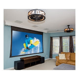 Dragonfly DFM-NTT-110-ALR 110' Ultra Black Motorized Ambient Light Rejecting Projection Screen