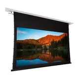 Dragonfly DFRM-TAB-120-UAW 120" Recessed Motorized Tab Tension Ultra AcoustiWeave Projection Screen, 16:9