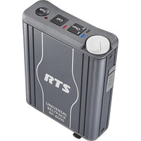 RTS BP6000 A4M 2-Channel Portable Universal Beltpack with Mode-Sensing System Configuration, 4-Pin Male XLR Headset Connector