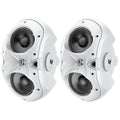Electro-Voice EVID 6.2W 6" Compact 2-Way Surface Mount Loudspeaker, Pair, White