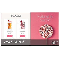 AVARRO V2-P65ES 65" Pro E Series 4K Ultra HD LED Commercial Display