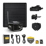Vosker V300-ULT-US Solar Powered 4G LTE Autonomous Cellular Outdoor Security Camera with Solar Power Bank