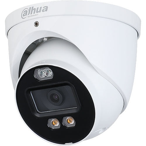 Dahua A52CJC2 Pro Series 5MP TiOC HDCVI WDR Turret Camera, 2.8mm Lens, White