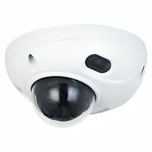 Dahua N43CN62 WizSense Series 4MP 2-Way Audio Outdoor IP Wedge Camera with Night Vision, 2.8mm Fixed Lens, White (Replaces N43AN52)