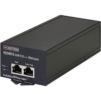 Vigitron VI22401U MaxiiPower 1-Port PoE Midspan with Built-In Power Supply, 60W