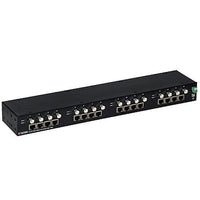 Vigitron VI2416A MaxiiCopper 16-Port High-Speed Ethernet Extenders Over Coax