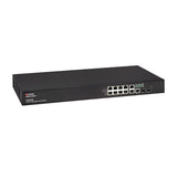 Vigitron VI30310U 10-Port 1G L2+/L3 Managed PoE Switch, IEEE 802.3bt, 90W
