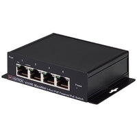 Vigitron VI3105 Maxiinet 5-Port 60W PoE Powered PoE Switch with Extended UTP Uplink