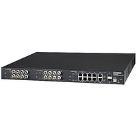 Vigitron VI32126 26-Port Extended Coax Hybrid Switch, 8-Port Standard 10/100 Hybrid