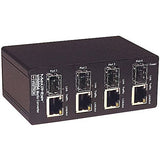 Vigitron VI50004 5-Port PoE Harden L2 Network Switch, 100/1000Mbps