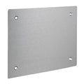 Viking 260624 Blank Aluminum Faceplate for VE-6x7 and VE-6x7-PNL Series, 5.5" x 6.5", Silver
