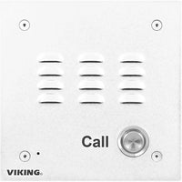 Viking E-10-WHA-EWP Entry Phone with Enhanced Weather Protection, White
