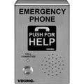 Viking E-1600-03-IPEWP 2A Surface Mount VoIP Emergency Phone with Enhanced Weather Protection
