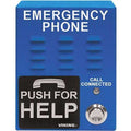 Viking E-1600-65A Emergency Phone with Voice Emergency, Blue