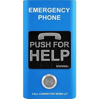 Viking E-1600-BLA-EWP Emergency Phone with Blue Light and Enhanced Weather Protection