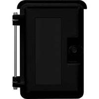 Viking VE-9X12B-0P Heavy-Duty Black Plastic Outdoor Enclosure, No Adapter Panel