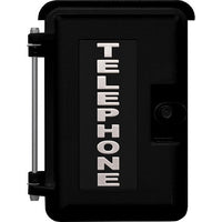 Viking VE-9X12B-1P Heavy-Duty Black Plastic Outdoor Enclosure, Adapter Panel 1