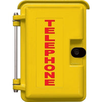 Viking VE-9X12Y-1P Heavy-Duty Plastic Outdoor Enclosure, Adapter Panel 1, Yellow